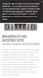 Mobile Screenshot of notaiorevigliono.com